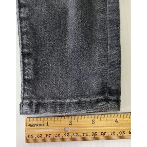 American Eagle Next Level Stretch Black Distressed Jeggings Size 4R (26x27) - Picture 10 of 10
